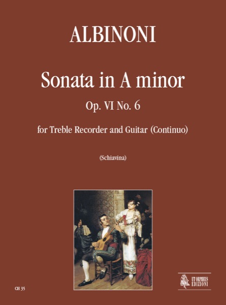 Sonata la minore op.6,6 per flauto