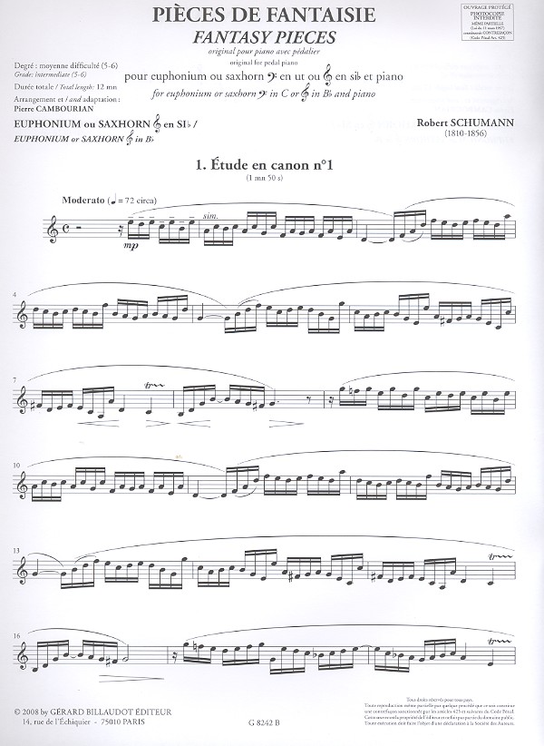 Pièces de Fantaisie pour