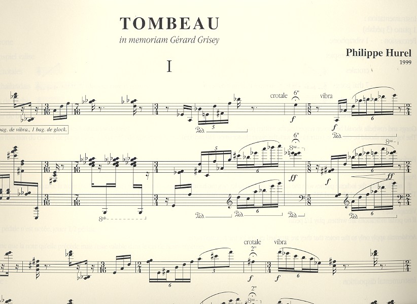 Tombeau in memoriam
