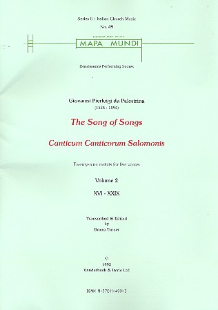 The Songs of the Songs Vol.1 (nos.1-15)