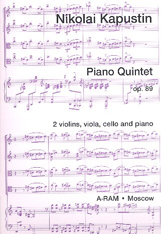 Quintet op.89 for piano, 2 violins, viola and