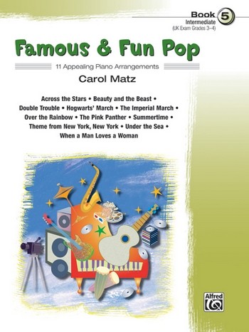 Famous and Fun Pop Vol.5: 11 appealing piano