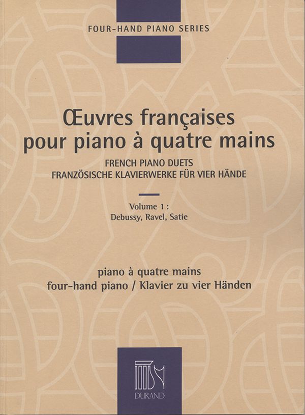 Französische Klavierwerke Band 1 für 4 Hände