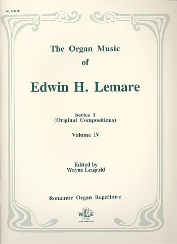 The Organ Music of Edwin H. Lemare Series 1 Vol.4