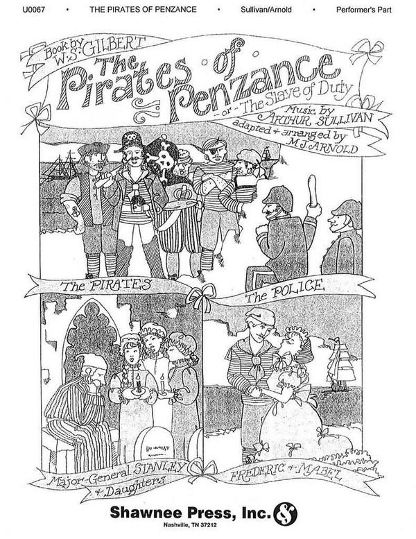 The Pirates of Penzance performer's part