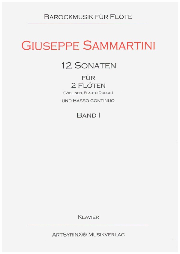 12 Sonaten Bd.1 (Nr.1-4)