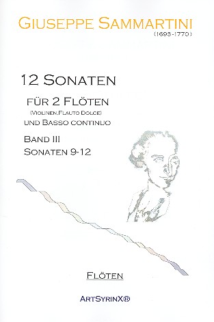 12 Sonaten Band 3 (Nr.9-12)