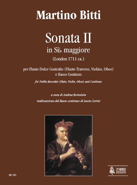 Sonata sib maggiore no.2 per flauto dolce contralto