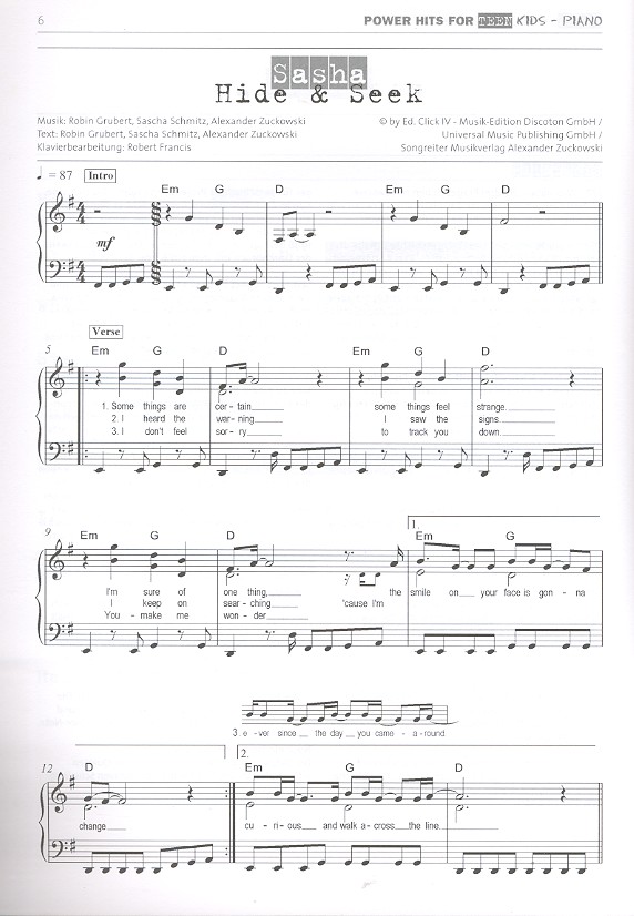 Power Hits for Teen Kids