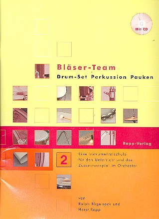Bläser-Team Band 2 (+CD) für Drum-Set