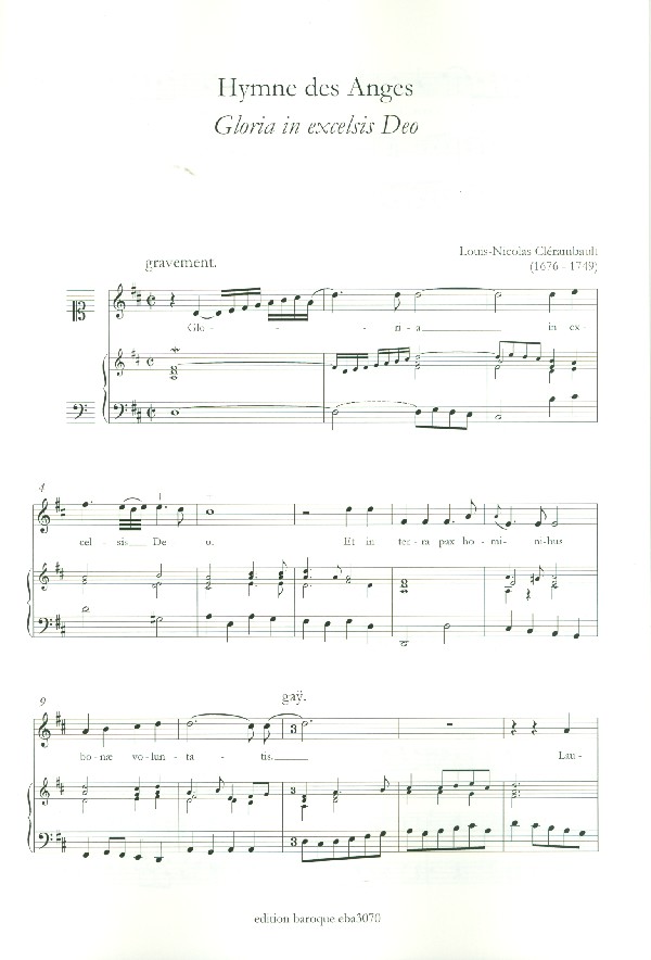 Hymne des anges - Gloria in excelsis