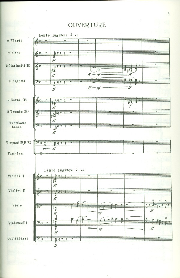 Hamlet op.67a für Soli und Orchester