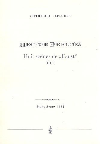 8 Scènes de Faust op.1 für Soli, gem Chor