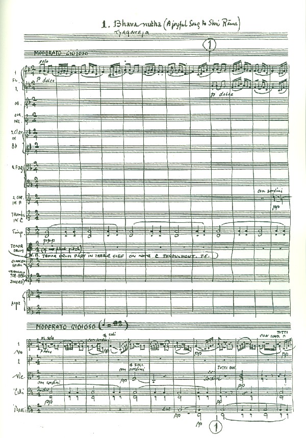 Indian Suite für Orchester