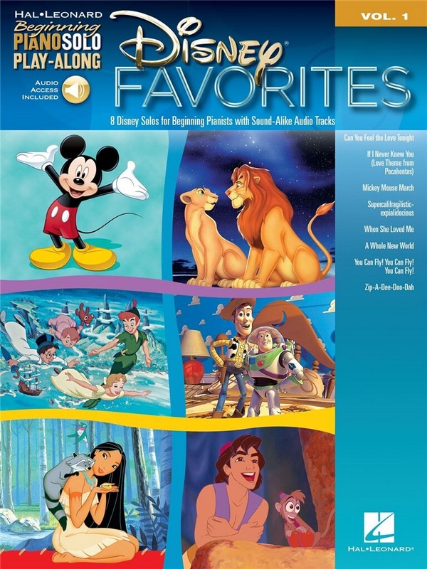Disney Favorites (+CD) for easy piano