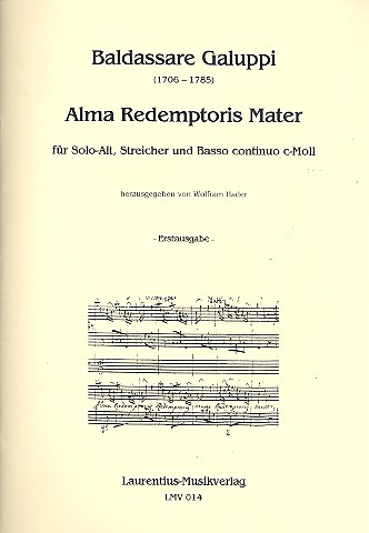 Alma redemptoris mater c-Moll