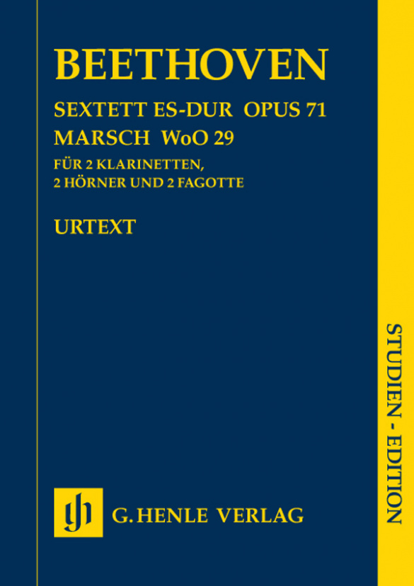 Sextett Es-Dur op.71  und  Marsch WoO29