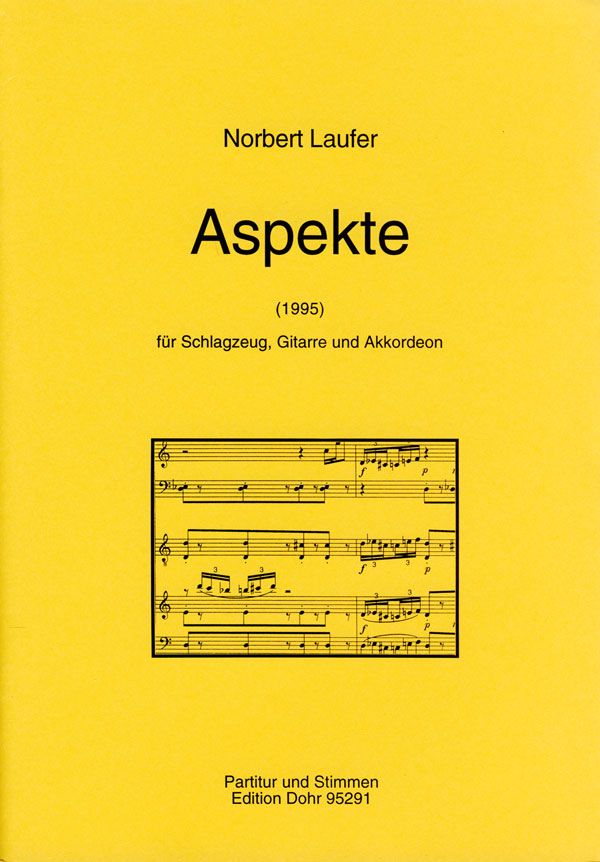 Aspekte für Schlagzeug, Gitarre