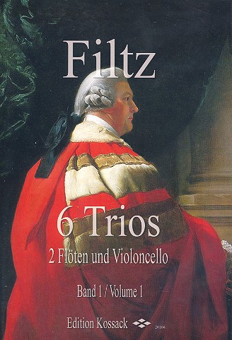 6 Trios Band 1 (Nr.1-3) für 2 Flöten
