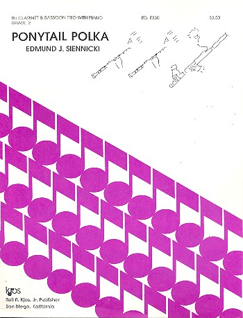 Ponytail Polka für 2 Klarinetten, Fagott