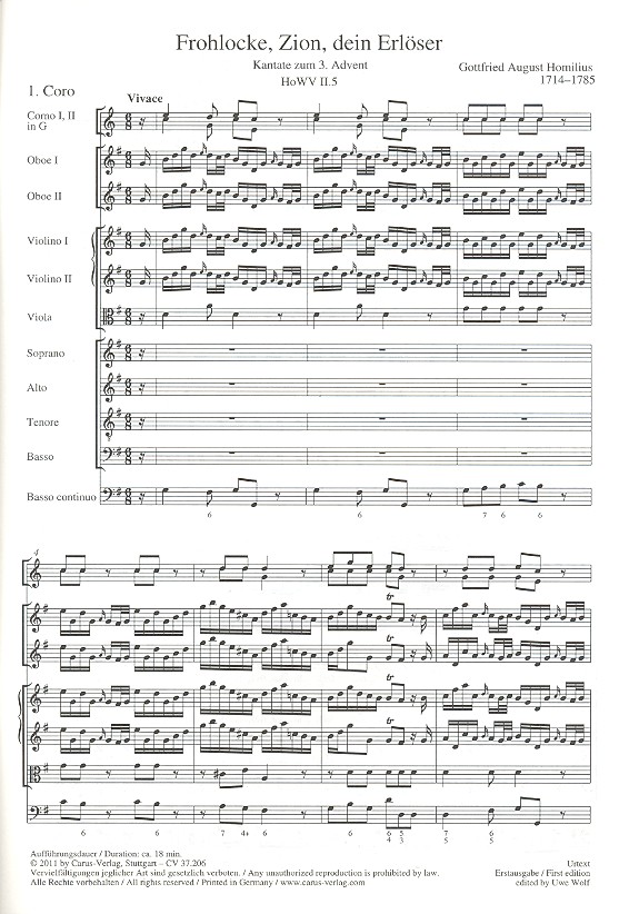 Frohlocke, Zion, dein Erlöser HoWVII.5