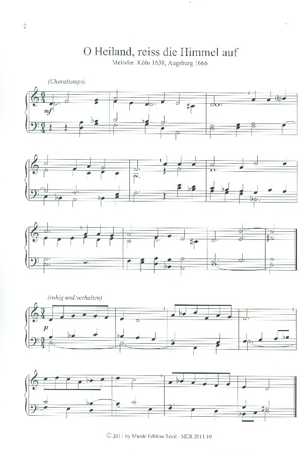 Choralmusik Band 1 Advent - Weihnachten