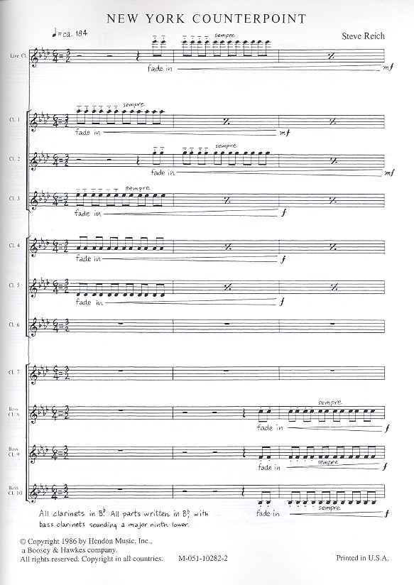 New York Counterpoint