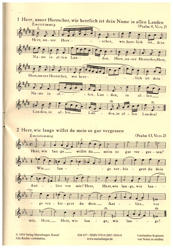 12 geistliche Kanons