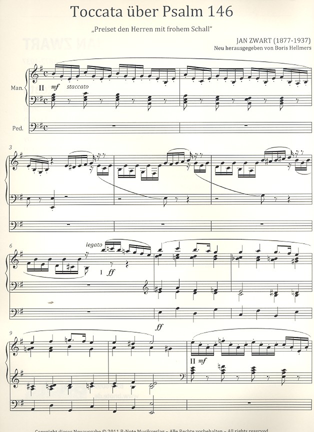 Toccata über Psalm 146