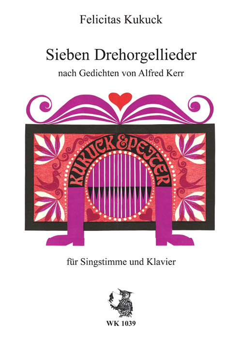 7 Drehorgellieder für Gesang und klavier