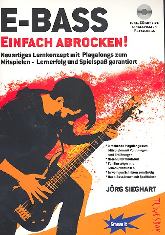 E-Bass - Einfach abrocken! (+Online Audio)