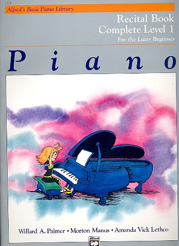 Recital Book complete Level 1 for piano