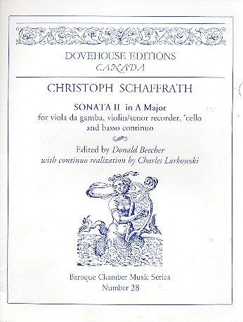 Sonate A-Dur Nr.2 für Viola da gamba,