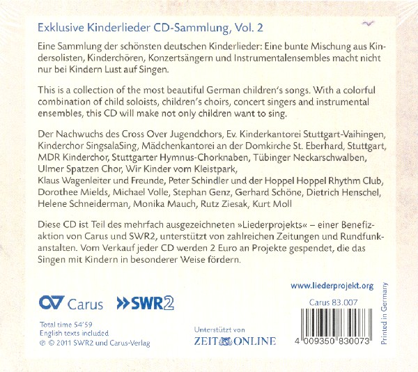 Kinderlieder CD vol.2