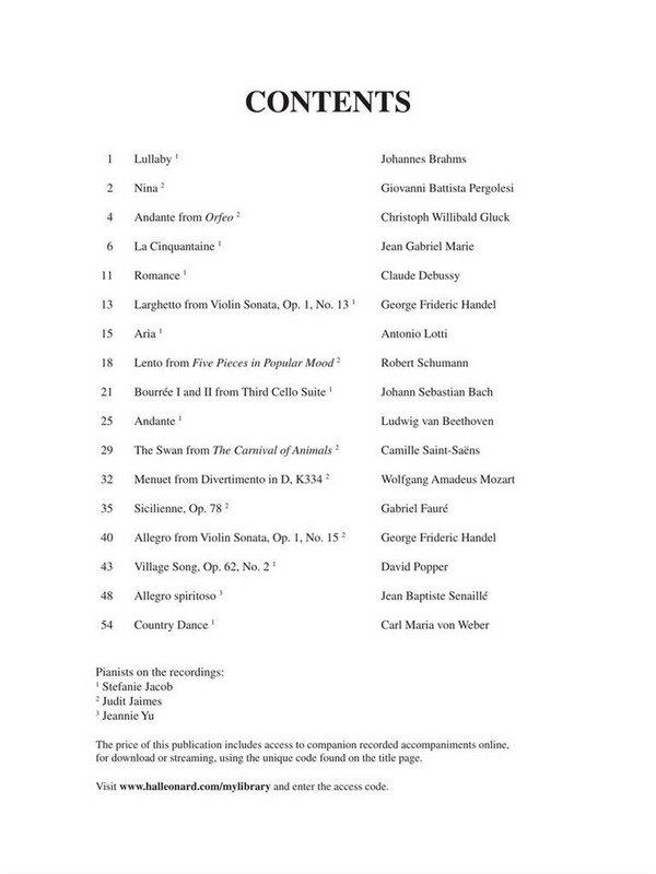 Solos for the Cello Player (+Audio Access)