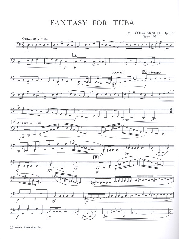 Fantasy op.102 for tuba