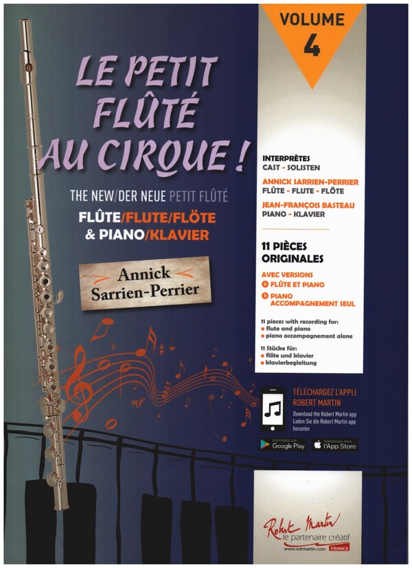 Le petit flute au cirque! vol.4 (+Online Audio)