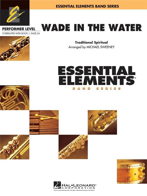 Wade in the Water (+CD): for concert band