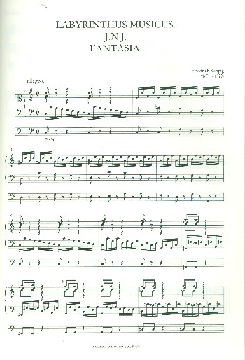 Labyrinthus Musicus Fantasia für