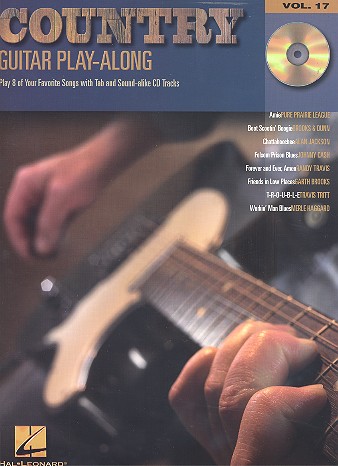 Country (+CD): guitar-play-along vol.17