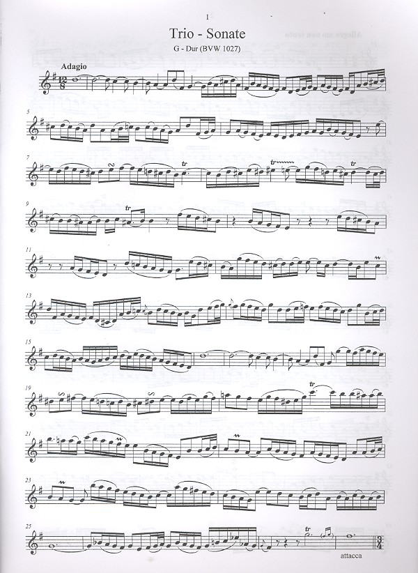 Trio-Sonaten für Viola da Gamba und Cembalo