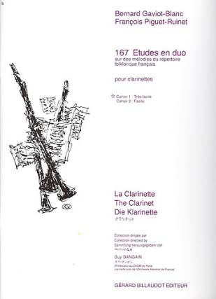 167 études en duo sur des mélodies