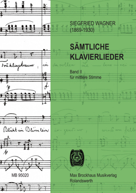 Sämtliche Klavierlieder Band 2 für