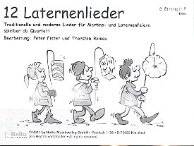 12 Laternenlieder für 4-stimmiges