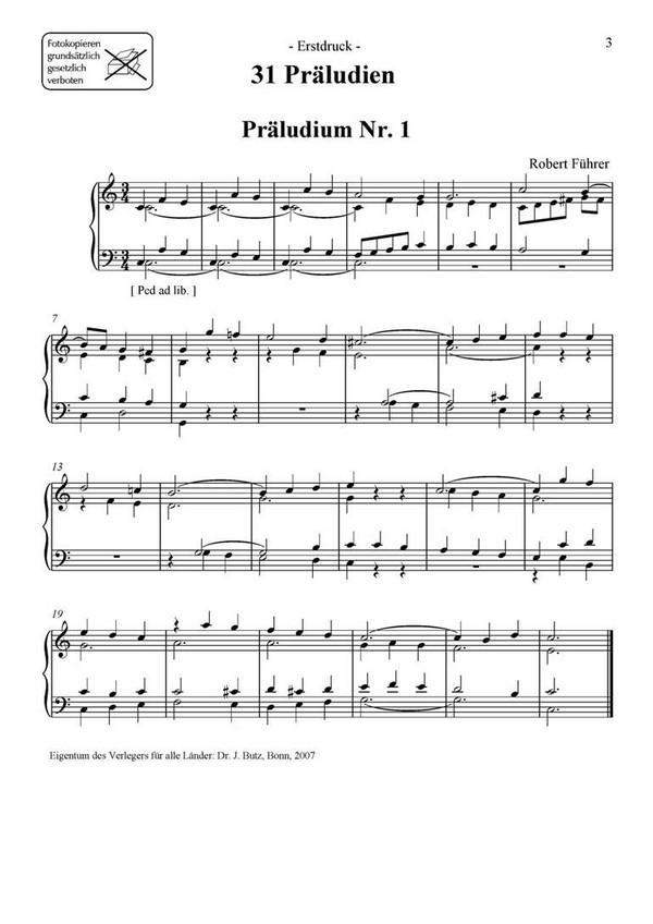 Leichte Orgelwerke Band 1