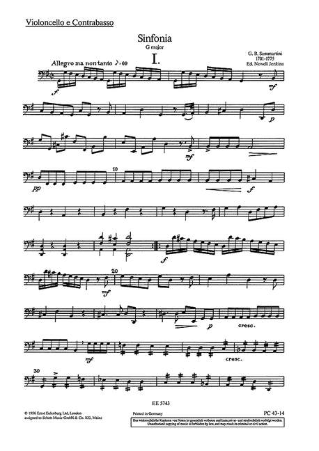 Sinfonia G-Dur