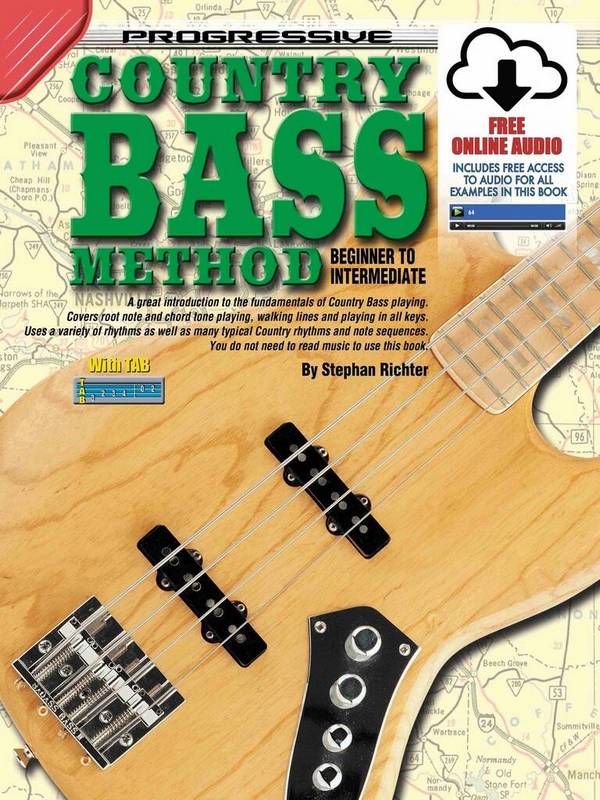 Progressive Country Bass Method (+CD)