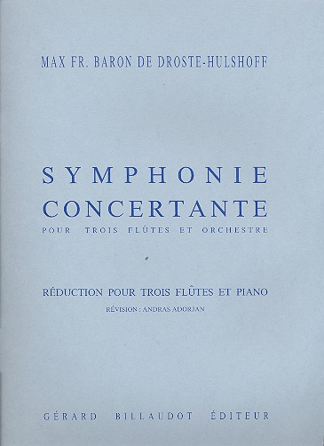 Symphonie concertante pour 3 flutes