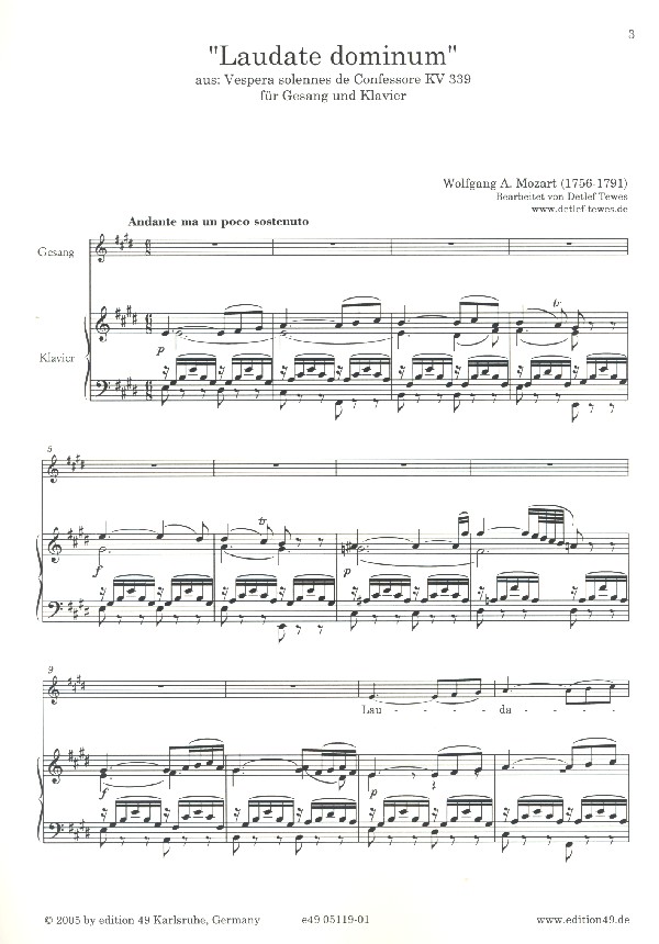 Laudate Dominum KV339