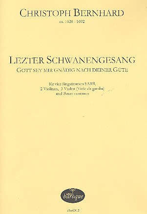 Letzter Schwanengesang für SATB,
